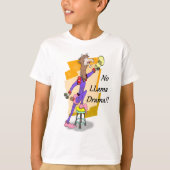 Geen Lama Drama! 4 T-shirt (Voorkant)