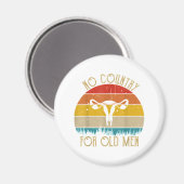 Geen land voor Mannen Magneet (Voorkant / Achterkant)