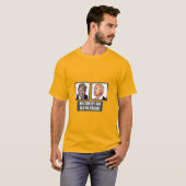 Geen land voor oude politici t-shirt (Voorkant volledig)