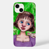 Geen lederen telefoontas voor tekenen Case-Mate iPhone case (Achterkant)