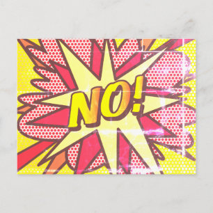GEEN Leuke Retro Stripboek Pop Art Briefkaart