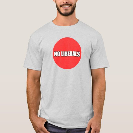 GEEN LIBERALEN T-SHIRT (Voorkant)