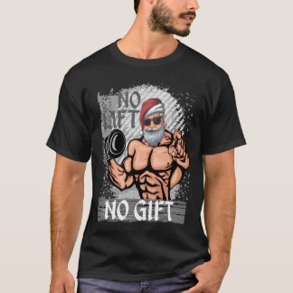 Geen lift Geen geschenk Sinterklaas Gym T-shirt
