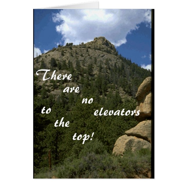 Geen liften (Voorkant)