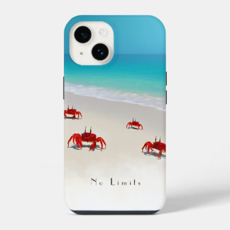 Geen limieten - iPhone 14 Stoere Hoesje 4 Krabben