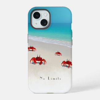 Geen limieten - iPhone 15 stoere Hoesje 4 krabben