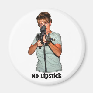 Geen lipstick magneet