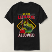 Geen Lot Lizard CB Talk Trucker Ontwerp T-shirt (Design voorkant)