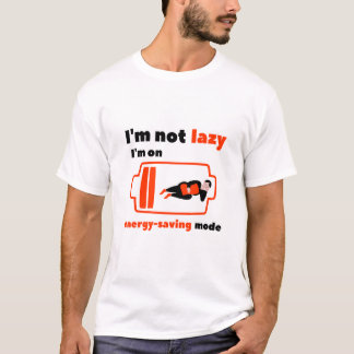 Geen lui T-shirt