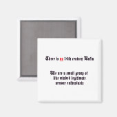 Geen maffia magneet (Voorkant / Achterkant)