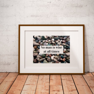 Geen man is altijd verstandig Poster