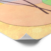 Geen man is een eiland - John Donne citaatprint Poster (Hoek)