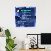 Geen Man is een eiland Poster (Thuiskantoor)