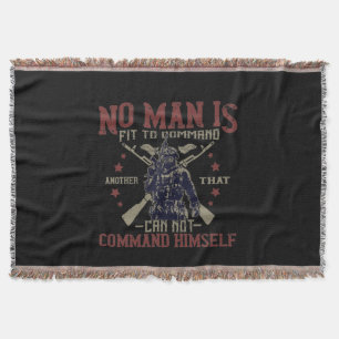 Geen Man is geschikt voor commando Deken