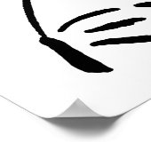 Geen marge, geen margestortingen poster (Hoek)