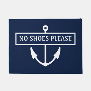Geen Mat van het Dok van Pleae van Schoenen