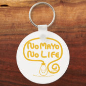 Geen Mayo No Life Sleutelhanger (Voorkant)