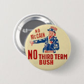 Geen McCain-Button Ronde Button 5,7 Cm (Voorkant /achterkant)