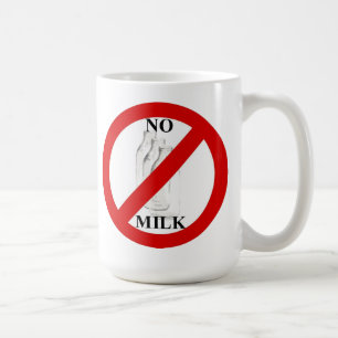 Geen melk koffiemok
