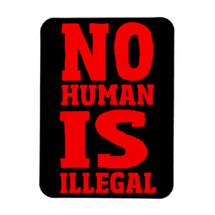 Geen mens is illegaal magneet