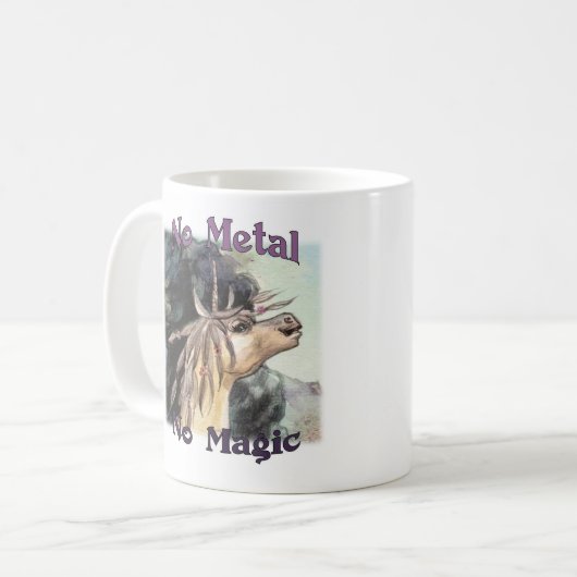 Geen metaal Geen Magic - Silubhra Mok (Voorkant links)