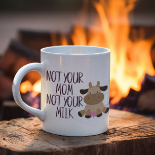 Geen Moeder Geen Melk Veganistisch Koffiemok