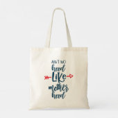 Geen moederschap tote bag (Achterkant)