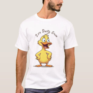 geen moer interesseert het me t-shirt