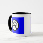 Geen Mok rookkoffie (Voorkant links)