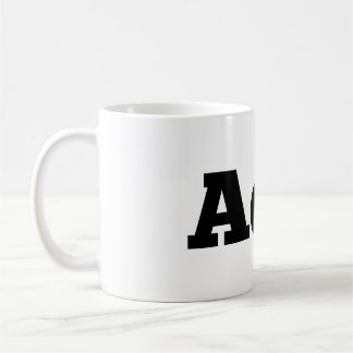 Geen mok Wax/AoW-logo koffie