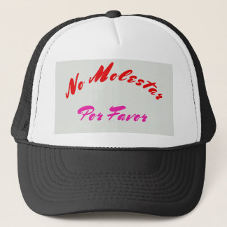 Geen Molestar Por Favoriet Trucker Hat Trucker Pet