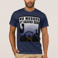 Geen moskee op grond nul T-shirt