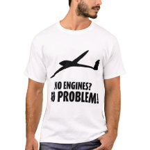 Geen motoren? Geen probleem!" T-shirt