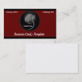 Geen Mouse Art Logo Rat Visitekaartje (Voorkant / Achterkant)