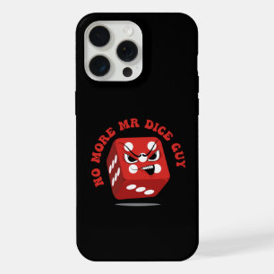 Geen Mr. Nice Guy Angry Cartoon Dice meer iPhone 15 Pro Max Hoesje