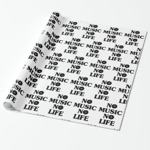 GEEN MUZIEK, GEEN LEVEN CADEAUPAPIER