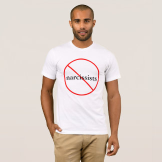 Geen Narcissisten - Katoen T-shirt