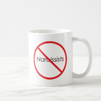 Geen Narcissisten! Koffiemok
