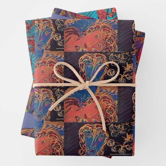 Geen Naughty Bits! Papier met onmiddellijke verpak Inpakpapier Vel (In situ)