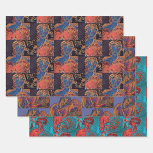 Geen Naughty Bits! Papier met onmiddellijke verpak Inpakpapier Vel