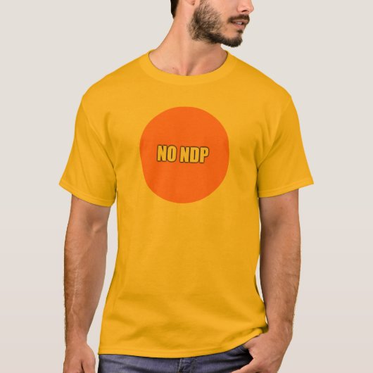 GEEN NDP T-SHIRT (Voorkant)