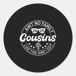 Geen neefjes zoals degene die ik kreeg familiereün ronde sticker
