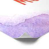 Geen negatieve beelden hier poster (Hoek)