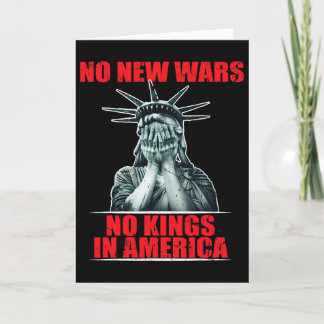 Geen Nieuwe Oorlogen Geen Koningen In Amerika Anti Kaart