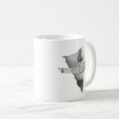Geen nieuws hier.bw koffiemok (Voorkant rechts)