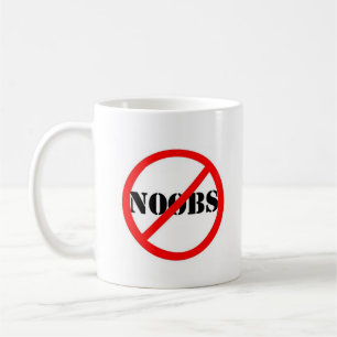 Geen NOOBS-Mok! Koffiemok