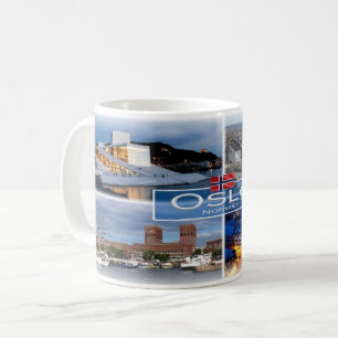 Geen Noorwegen -Oslo - Koffiemok