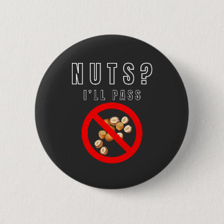Geen noten toegestaan Button