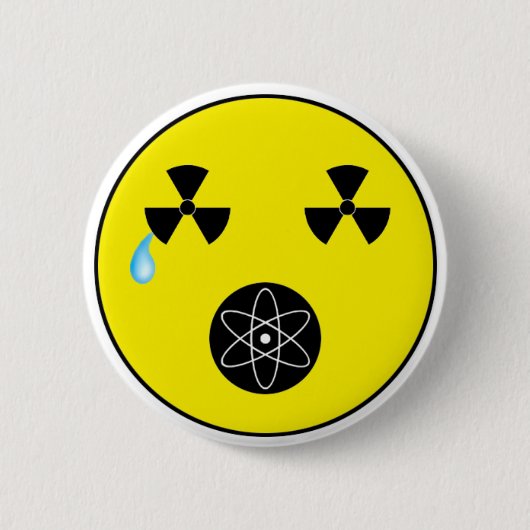 Geen Nukes Ronde Button 5,7 Cm (Voorkant)