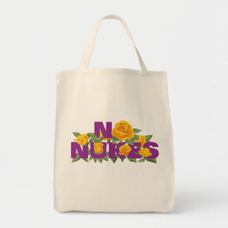 GEEN NUKES - ROOS MISSIE officiële Canvas tas